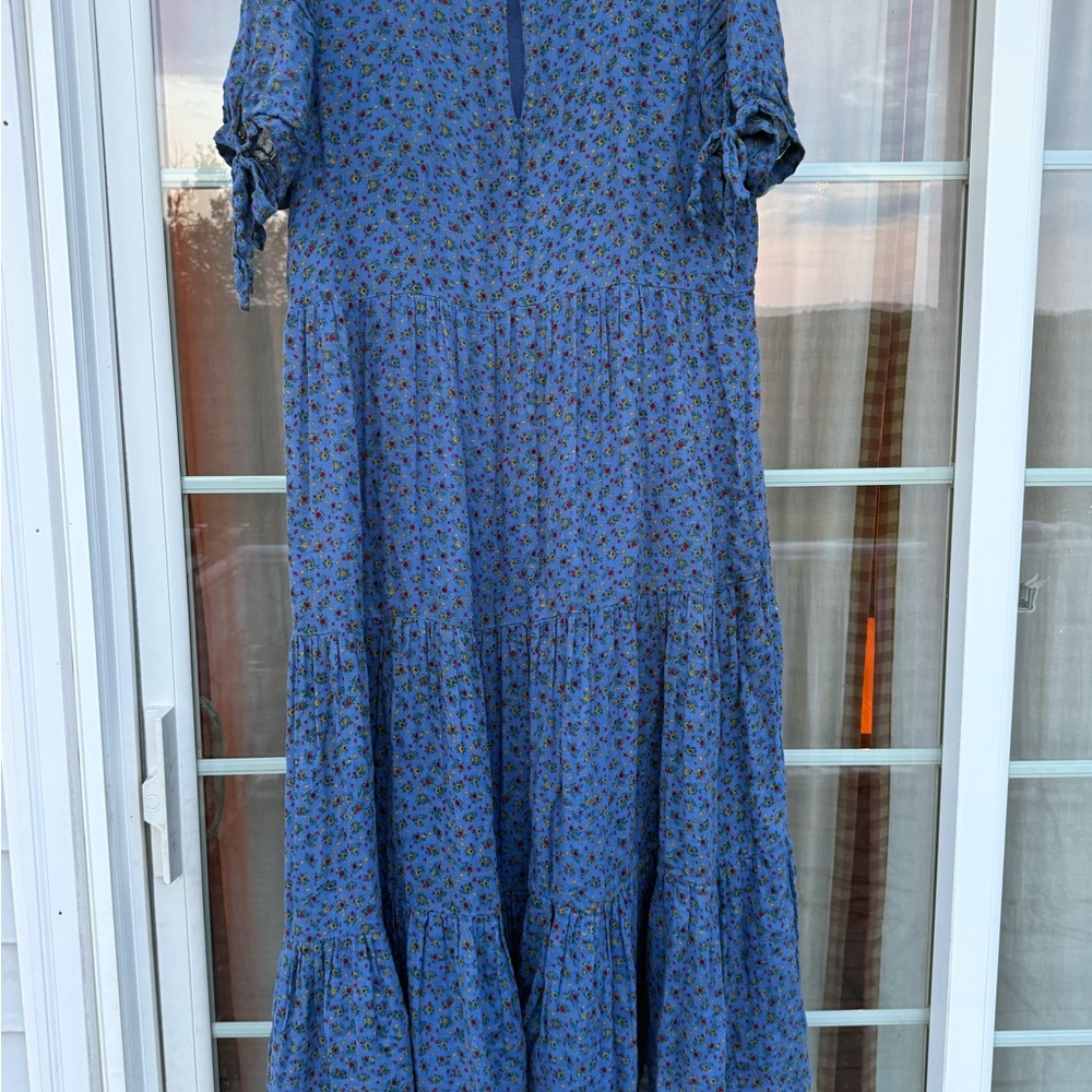 EUC Madewell Cotton Calico Prairie Dress